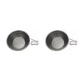 thumbnail image 1 of Greeniant Coolcamp Outdoor Bowl Portable 300ml Senderismo Vajilla con mango Boca ancha Agua Café Utensilios de cocina resistentes al calor Negro Type1 NO1, 1 of 6