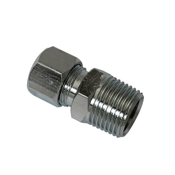 Adaptador de tubo a tubo Plumb Pak PP72PCLF 3/8 en cromo