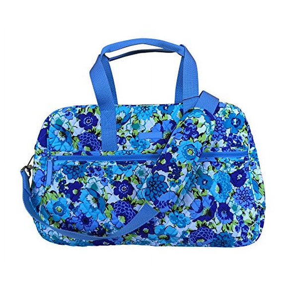 Vera Bradley Medium Traveler Bag, Blueberry Blooms