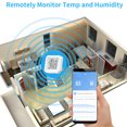 thumbnail image 3 of Humidity Tuya WiFi LCD Display Screen USB Power Supplys Intellgient Sensors ℉/ degrees Celsius  Switch Time/Date/Temperature/Humidity Display Home Intelligent Linkage Sensors, 3 of 7