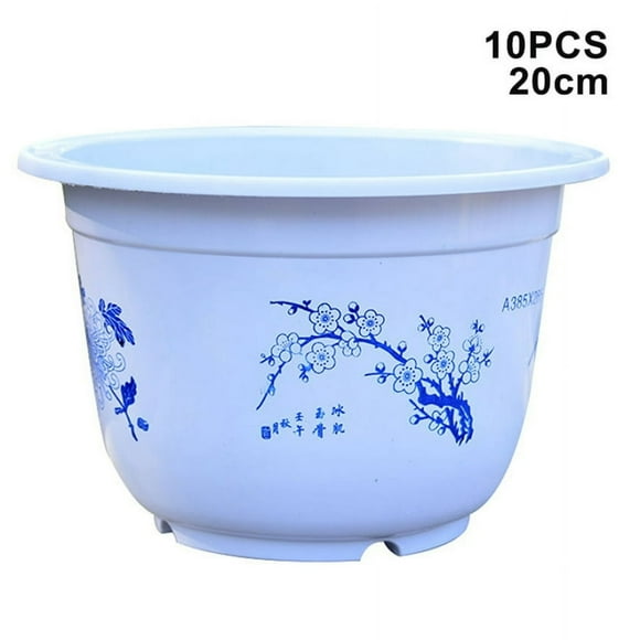 Large Plastic Flower Pot  Thick Planter Garden Indoor Flowers Plant Pot New