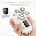 thumbnail image 4 of Electric Razor for Women Painless Leg Shaver Hair Remover for Leg Face Lips Body Arm Cordless Bikini Trimmer Lady Wet Dry Instant Shaver Waterproof, 4 of 5