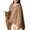 Khaki, variant on Joernso Electric Blanket USB-Powered Hooded Zipper Closure Solid Color Heated Shawl Wraps Winter Warm Quick Heating Blanket