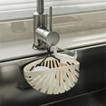 thumbnail image 1 of Todaioua Sponge Holder for Kitchen Sink, Sink Saddle Caddy Organizer Rack, Sponges Holder Over Faucet, Hanging Kitchen Organizer Accessories Rack Basket, 1 of 7