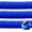 Blue, variant on 3 Pack 10 Long Macaron Orange Metallic Foil Fringe Garland Wall Hanging Tassle Banner, Mother's Day, Easter, Parade Floats, Birthday, Theme Party, Wedding Party Decorations