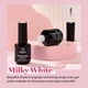 thumbnail image 2 of Esmalte de uñas Beetles Milky White Jelly Gel, 15 ml, juego de 2, 2 of 8