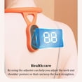 thumbnail image 4 of Posture Back Straightener Brace Adults Vibration Reminder Sensor Shoulder Neck Portable Intelligent Adjuster Household Outdoor Orange, 4 of 6