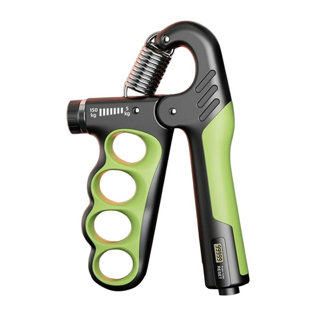 Fortalecedor de la mano Fortalecedor del antebrazo del antebrazo no compacta Resistencia ajustable ajustable para ejercicio de entrenamiento Adultos Verde