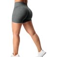 thumbnail image 1 of YEOREO Pantalones cortos de entrenamiento sin costuras para mujer, de cintura alta, intensifican el entrenamiento para correr, yoga, gimnasio, 1 of 4