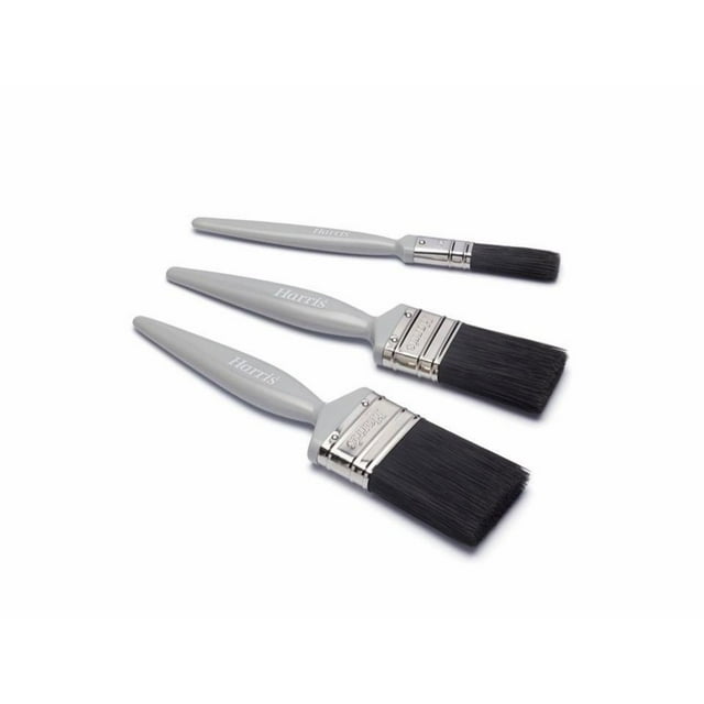 Harris Essentials Gloss Paint Brush Set (Pack of 3)