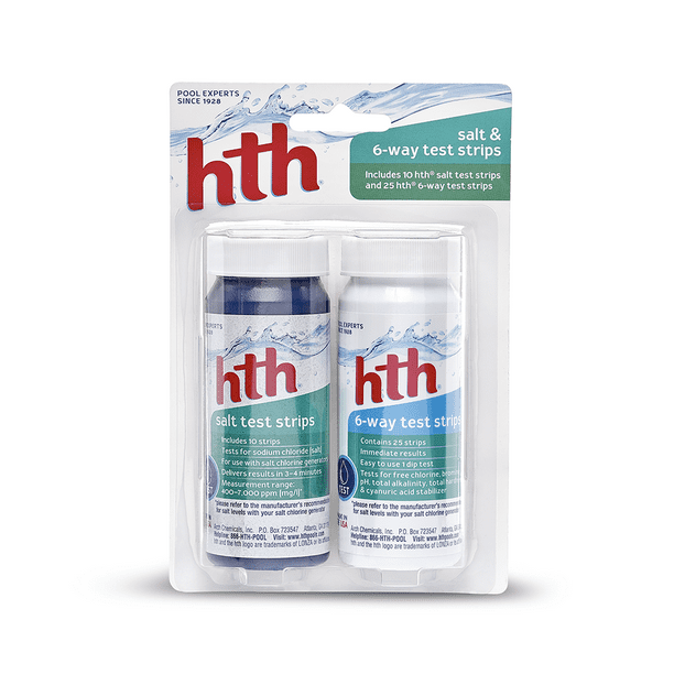 hth Salt & 6Way Test Strips