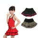 thumbnail image 2 of Disfraces de baile para niña, vestido de falda latina de licra, minifalda de baile de salón para niños, interior con pantalones cortos, espectáculo de escenario, 2 of 5