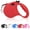 Red, variant on Retractable Dog Leash, 16ft Dog Walking Leash for Small Dogs up to 55 lbs, Non-Slip Handle - Red
