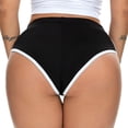 thumbnail image 7 of Samickarr Retro Dolphin Shorts For Women Sexy Booty Shorts Sports Yoga Gym Running Basic Slip Bike Shorts Capris Hot Pants, 7 of 7