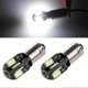 thumbnail image 3 of 2x for DC 12V BA9S H6W 5630 8 SMD LED Car License Plate Lamp Bulb Courtesy Tag L, 3 of 5