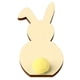 thumbnail image 1 of 5 piezas de madera de conejo, decoraciones de Pascua, manualidades para álbum de recortes, regalos de aniversario, accesorios de cumpleaños, Kits de bricolaje para adultos JM01171 Inevent HA011604-06, 1 of 7