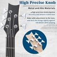thumbnail image 6 of Ktaxon 44in 5 String Bass Guitar Kit, S-S Pickups, with 20W Amp & Full Accessories, Blue Gloss, 6 of 10