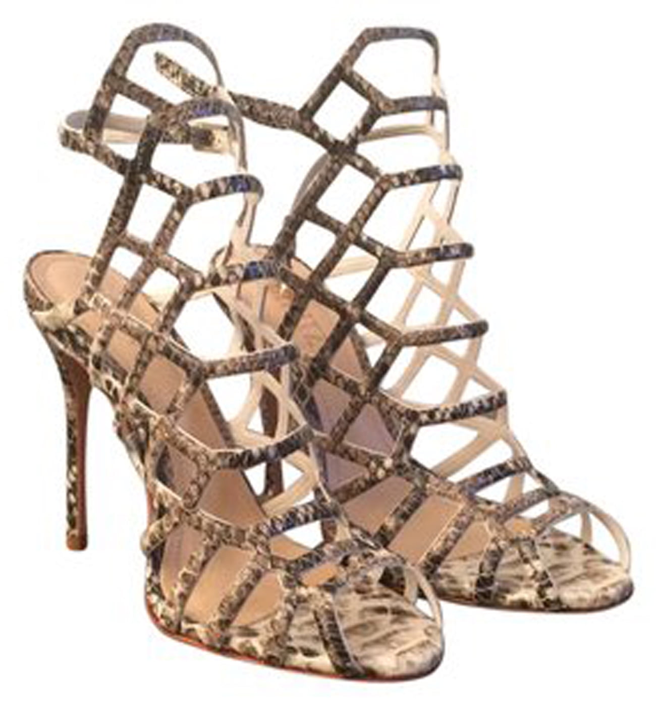SCHUTZ Juliana Yucca Caged Strappy 