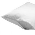 thumbnail image 4 of Gilbin Cotton Pillow Protector Prevent Collection of Dust And Mites Pack Of 2 White Zippered Pillow Encasement 200 Thread Count Standard 20x28 Inches, 4 of 4