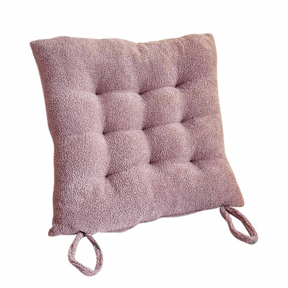 Bwiyojiz Yangmei Velvet Cushion Soft and Friendly Living Room Sofa Dining Chair, Gifts for Sisters, Purple