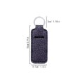 thumbnail image 2 of 3Pcs Leopard Lip Balm Holder Keychain Clip On Lipstick Sleeve & Lipstick Sleeve Holder For Tight-Knit Elastic Lipstick Holder, 2 of 5