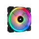 CORSAIR LL Series LL120 RGB Dual Light Loop - Ventilateur de Caisse - 120 mm - Blanc, Bleu, Jaune, Rouge, Vert, orange, violet - 4.7 in (pack de 3) – image 5 sur 14