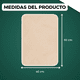 thumbnail image 3 of Tapete Antideslizante Absorbente Suave Alfombra De Baño Xtellar beige, 3 of 3