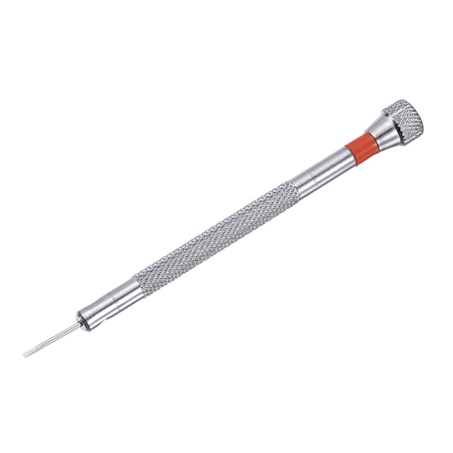 Unique Bargains Micro Precision Screwdriver, 1.2mm Slotted Head for Watch Eyeglasses Electronics Repair