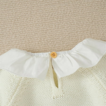 

KaLI_store Toddler Sweaters Girls Ballet Wrap Tops Kids Long Sleeve Dance Sweater Velvet Inner
