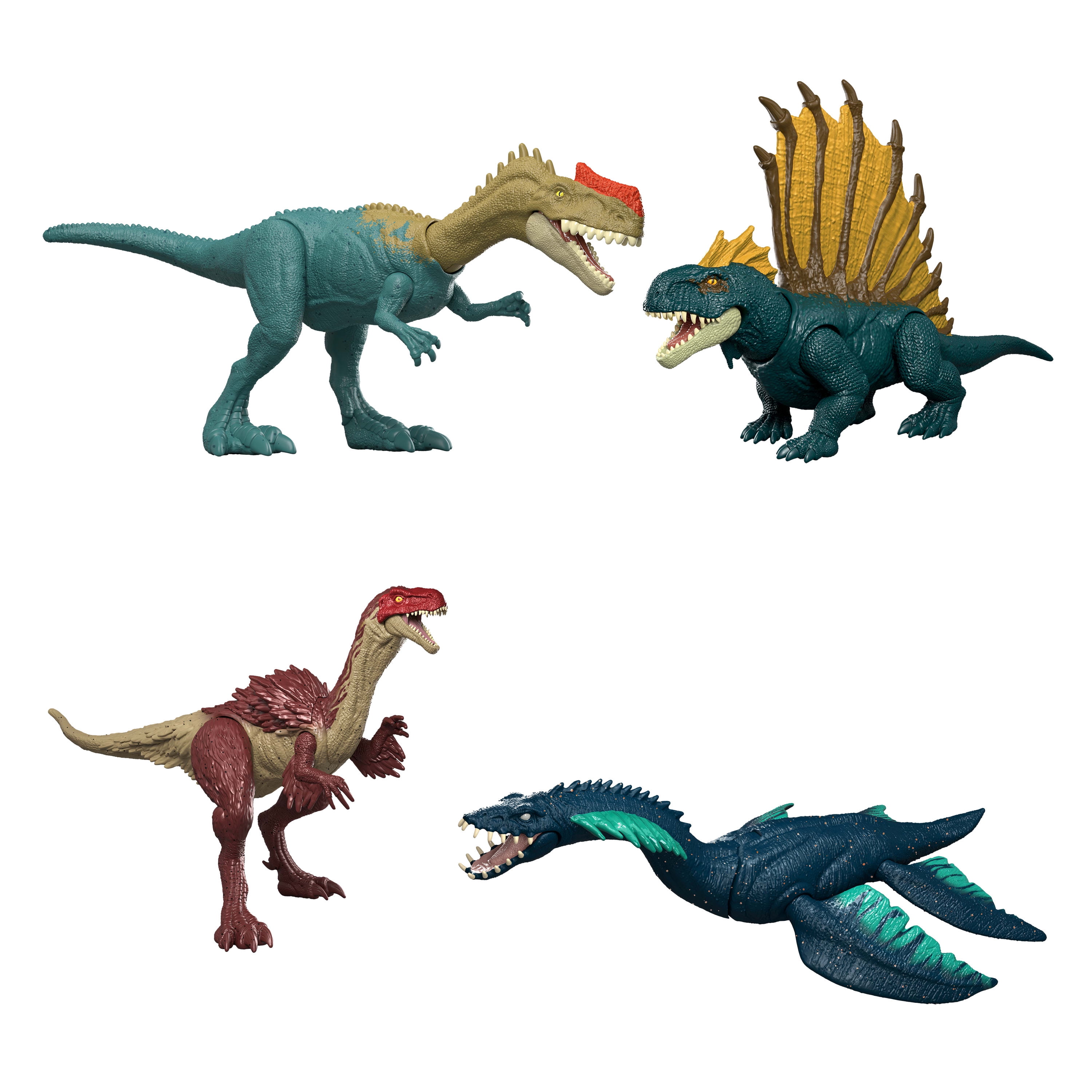 Jurassic-World-Frenzy-Pack-Dimetrodon-Dinosaur-Figure,-Authentic-Toy,-Digital-Play