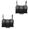 thumbnail image 3 of kurtrusly Car Net Pocket Handbag Holder Organizer Seats Auto Side Storage Mesh Net Bag No.01 2Set, 3 of 6