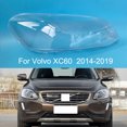 thumbnail image 1 of For Volvo XC60 2014 2015 2016 2017 2018 2019 Side Car Headlight Cover Transparent Lampshade Shell Lens Glass, 1 of 1