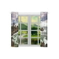 thumbnail image 3 of CADecor Ocean Seascape Window Kitchen Curtain, Lighthouse Ocean Wave Window Treatment Panel Curtains,26x39 inches,Set of 2, 3 of 3