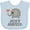 Blue, variant on Inktastic Just Arrived Baby Elephant Boys or Girls Baby Bib
