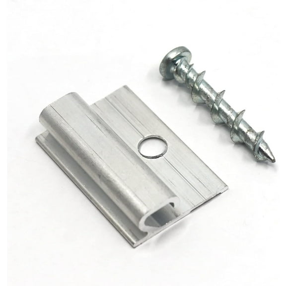 Picture Hang Solutions - 40-lb Capacity Wall Dog Wire Hanger with Screws and Safety Bumpers Set