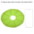 thumbnail image 3 of Uxcell 12 Inch Folding Hanging Wedding Home Party Paper Lanterns Green 6 Pack, 3 of 7