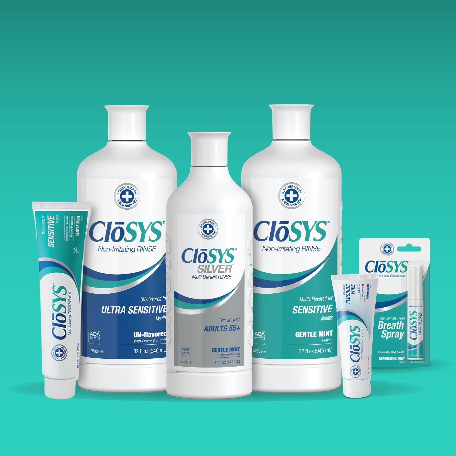 CloSYS Sulfate-Free Fluoride Toothpaste Mild Mint