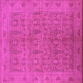 thumbnail image 1 of Ahgly Company Indoor Square Oriental Pink Traditional Area Rugs, 3' Square, 1 of 4