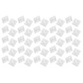 thumbnail image 1 of Unique Bargains 50 Pcs 16mmx16mm Faux Crystal Square Shaped Beads for DIY Light Accessories, 1 of 1