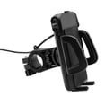 thumbnail image 2 of BRIGHTFUFU Soporte Universal para teléfono de motocicleta soporte giratorio de 360 ​​grados para bicicleta con puerto de carga USB de salida de 2,4 A para teléfono móvil GPS (negro), 2 of 7