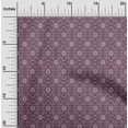 thumbnail image 2 of oneOone Cotton Cambric Violet Fabric Damask Diy Clothing Quilting Fabric Print Fabric By Yard 42 Inch Wide, 2 of 5