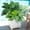 Green 2601, variant on 14 Pack Artificial Flowers Plant for Outdoor, UV Resistant Fake Greenery Shrubs & Bushes, Realistic Plastic Boston Fern Stems in Bulk for Window Boxes, Hanging Basket, Front Porch Yard Patio Decor
