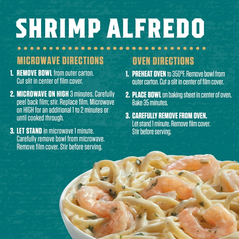 Zatarain's Shrimp Alfredo Pasta Meal, No Artificial Flavors