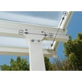 thumbnail image 3 of Palram - Canopia Feria 10' x 14' Polycarbonate/Galvanized Steel Patio Cover - White/White, 3 of 10