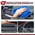 thumbnail image 6 of Unique Bargains Dashboard Dash Cover for Nissan-Kicks 2017-2020 Interior Dashboard Mat Suede Silicone Red, 6 of 6