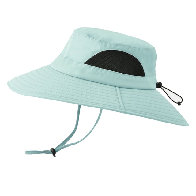 Sombrero para el sol impermeable de secado rápido para montañismo al aire libre, sombrero de pescador con protección solar, sombrero de verano para hombre, sombrero parasol de ala grande