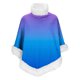 thumbnail image 5 of Chales de mujer con cuello grueso estampado, ropa cálida para el hogar, chal sin mangas con pelusa, tops de poliéster para mujer, 5 of 5