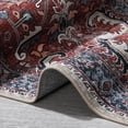 thumbnail image 4 of CAROMIO Vintage Area Rug Machine Washable Rug Non Slip Non Shedding Throw Rug Ultra-Thin Antique Collection Rug Living Room Rug, 8' x 10' Red, 4 of 7