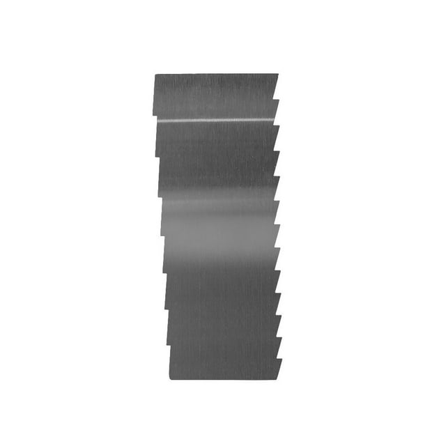 Youkk Cream Scraper Stainless Props Accessories Fondant Spatula Multi-duty Serrated Plastering Tool Kitchen Dessert Shop Using Type1 Type17