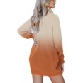 thumbnail image 4 of LAICAIW Robe Chandail Longue Ample à Col Roulé Oversize pour Femmes, 4 of 6